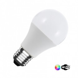 Lâmpada LED SMART WiFi E27 10W A60 RGBW Regulável