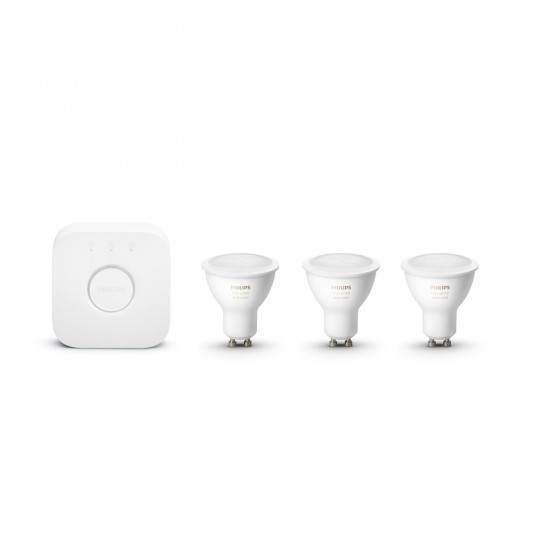 Kit de Início LED GU10 White Color 3x6W PHILIPS Hue