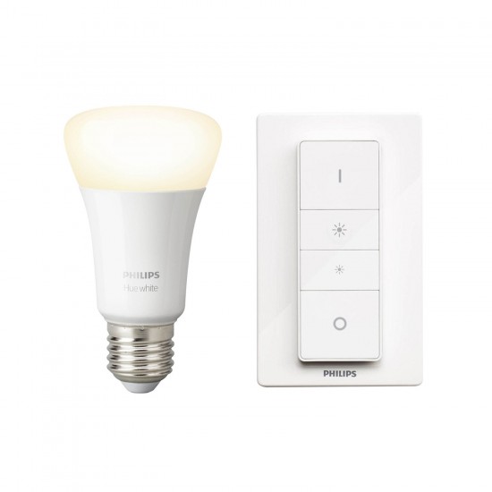 Kit Interruptor + Lâmpada LED E27 White Ambiance 8,5W PHILIPS Hue