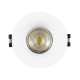 Aro Downlight Cónico Baixo UGR para lâmpada LED GU10 / GU5.3 Corte Ø 70 mm