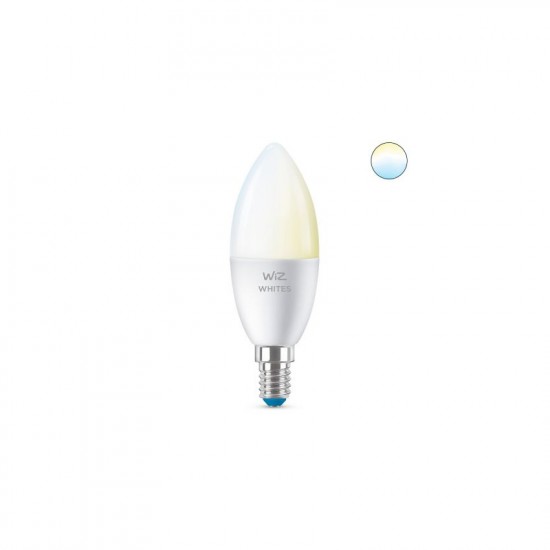 Lâmpada LED Smart WiFi + Bluetooth E14 C37 CCT Regulável WIZ 4.9W