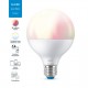 Lâmpada LED Smart WiFi + Bluetooth E27 G95 RGB+CCT Regulável WIZ 11W