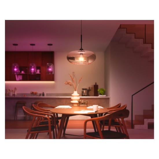 Lâmpada Inteligente LED E27 13.5W 1200 lm A60 PHILIPS Hue White Color