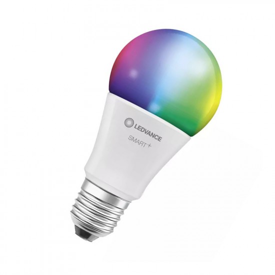 Lâmpada Inteligente LED E27 9W 806 lm A60 WiFi RGBW LEDVANCE Smart+