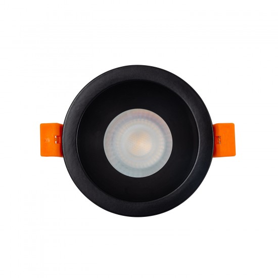 Aro Downlight Circular IP65 para Lâmpada LED GU10 Corte Ø75 mm