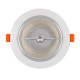 Aro Downlight Encastrável Circular para Lâmpada LED GU10 AR111 Corte Ø 125 mm