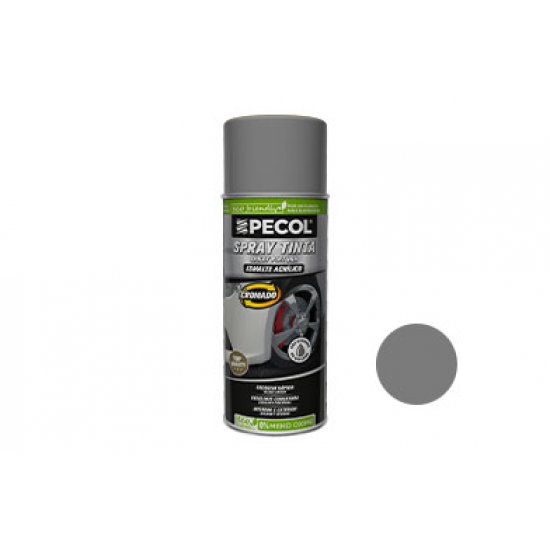 Spray Tinta Acrilica Cromado PECOL