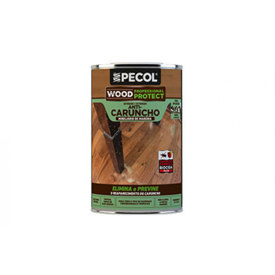 Tratamento ANTI-CARUNCHO 1Lt PECOL WOOD PROTECT