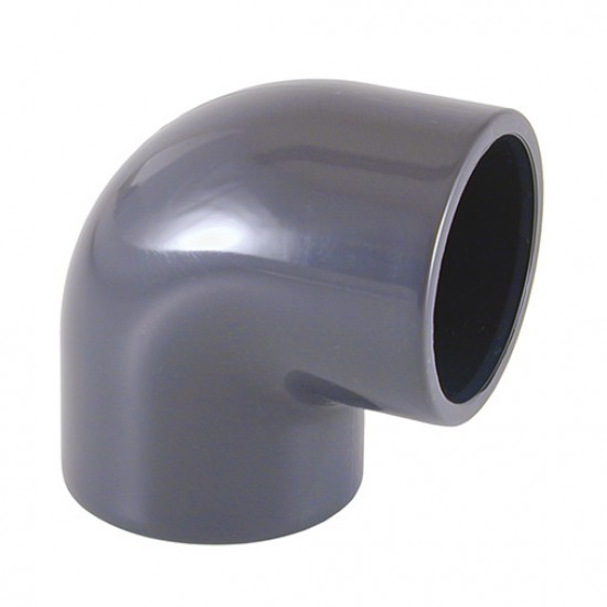 Joelho 90º PVC 50 mm x 1.1/2" F para colar/roscar