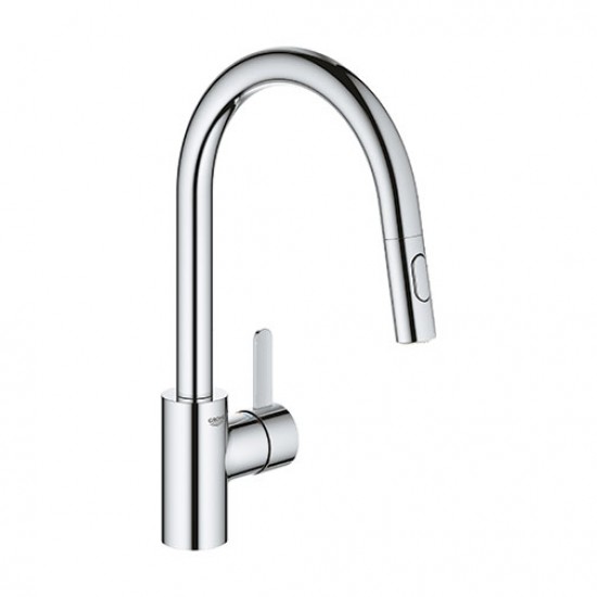 Monocomando cozinha Grohe Eurosmart Cosmopolitan bica alta extraível