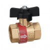 Válvula esfera Caleffi Ballstop 3/4" com válvula retenção