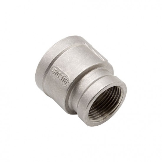 Casquilho redução inox Atusa 3/8" M x 1/4" F