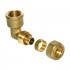 Joelho General Fittings 1/2" F x (12 x 2,0) mm para tubo PEX